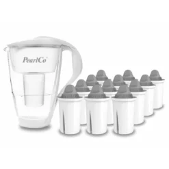 Glas-Wasserfilter Schwarz Inkl. 12 Protect+ Filterkartuschen -Kaffee Und Tee 230f9725 e4c9 4ecb bfa6 ab5e9c028c87 1