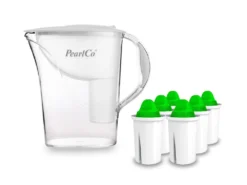 Glas-Wasserfilter Schwarz Inkl. 6 Alkaline Filterkartuschen -Kaffee Und Tee 387bb3e3 6c30 453a b522 dee98b6997ff 4