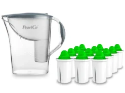 Wasserfilter Standard Grau Inkl. 3 Alkaline Filterkartuschen -Kaffee Und Tee 3b18e5b9 89c0 4e31 9bfc d22deb2c6825