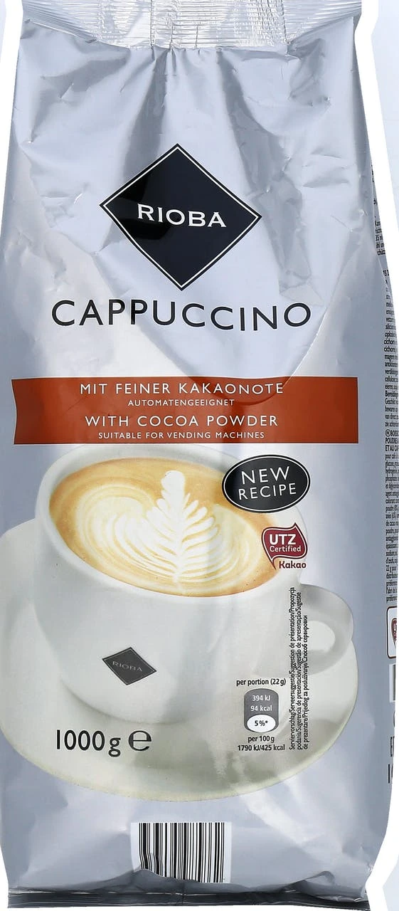 Rioba Instant-Kaffee Cappuccino (1kg) 1 Rioba Instant-Kaffee Cappuccino (1kg)