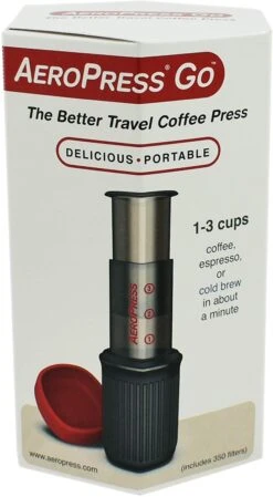 AeroPress Coffee Maker Kaffeebereiter Mit Tasche, Inkl. 350 Filtern -Kaffee Und Tee 50de9602 ef4c 48df 8d4c ec9ff3f73fef 2