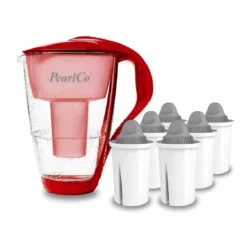 Glas-Wasserfilter Weiß Inkl. 6 Protect+ Filterkartuschen -Kaffee Und Tee 6dab26a9 e3e8 46dc ad87 11a6cf2fa690 4