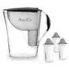 Wasserfilter Fashion Anthrazit Inkl. 3 Protect+ Filterkartuschen