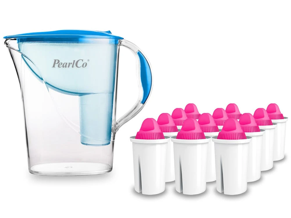 Wasserfilter Standard Weiß Inkl. 12 AquaMag Filterkartuschen 2 Wasserfilter Standard Weiß Inkl. 12 AquaMag Filterkartuschen – Bild 2