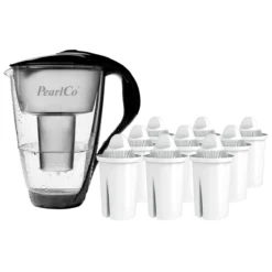 Glas-Wasserfilter Weiß Inkl. 12 Universal Filterkartuschen -Kaffee Und Tee 8ba43d8b 87cb 4128 9d9e 9cb2b2083ee0 2