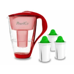 Glas-Wasserfilter Mint Inkl. 3 Alkaline Filterkartuschen -Kaffee Und Tee 9615efb6 ae21 487b 9360 61af44702d94 6