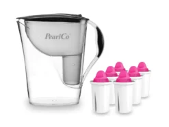 Wasserfilter Fashion Anthrazit Inkl. 6 AquaMag Filterkartuschen