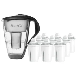 Glas-Wasserfilter Schwarz Inkl. 3 Universal Filterkartuschen 12 Glas-Wasserfilter Schwarz Inkl. 3 Universal Filterkartuschen -Kaffee Und Tee 9d03ee57 b4d9 4c89 b842 75f4c404e3ed 7