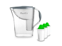 Wasserfilter Standard Grau Inkl. 6 Alkaline Filterkartuschen -Kaffee Und Tee aba0498c b319 4ad2 8694 95e311263baf 2