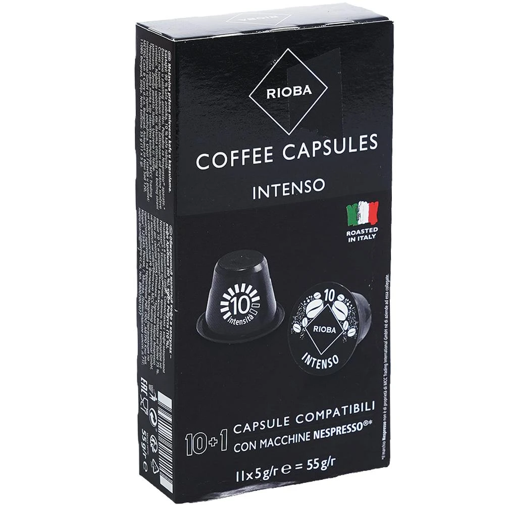 Rioba Kaffeekapseln Armonioso 11 Kapseln (55 G) 3 Rioba Kaffeekapseln Armonioso 11 Kapseln (55 G) – Bild 3