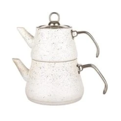 Almina Türkisches Tekannen Set Caydanlik Silikongriff In Pink Kapazität 2 Liter -Kaffee Und Tee b038f7af 0c96 4522 aaf8 b14801af6a70 1