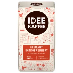 Idee Kaffee Entkoffeiniert Gemahlen 500G