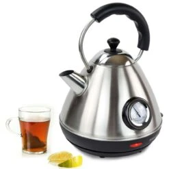 1,7 Liter Edelstahl Wasserkocher Inox Mit Thermometer