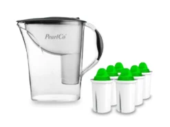 Wasserfilter Standard Grau Inkl. 6 Alkaline Filterkartuschen -Kaffee Und Tee fd2f5f5f 1ee4 416a 901e af35926a01f3